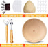 Bread Proofing Baskets Set, PATIOPTION Banneton Baskets Round Banneton Proofing Baskets Used for Making Sourdough Bread with Liner+Bread Lame+Dough+Scraper+Whisk+Stencils Baking Bowl Gift for Bakers