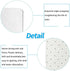 Bathroom Rugs Sets 3 Piece Non Slip Absorbent Bathroom Rugs and Mats Sets-Colorful Rainbow Mermaid Fish Scales