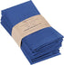Ruvanti Dinner Cloth Napkins 12 Pack 18X18 Inch Reusable Fabric Napkins Soft, Comfortable, Durable Linen Napkins, Perfect Table Napkins, Ocean Blue / Navy Blue Napkins for Dinners, Weddings & Parties.