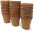 Plant Starter Peat Pots - 30 Pack of 4 Inch Pots for Your Garden, Greenhouse or Nursery