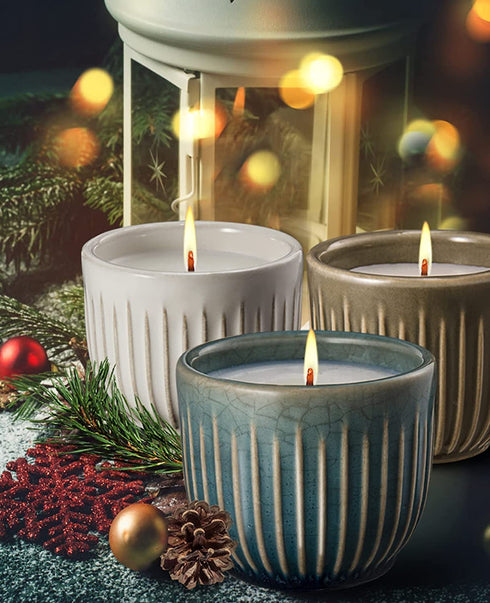 Christmas Gifts for Women, Scented Candles Gift Box for Mom Wife Aunt Sister Friends Gifts,Unique Relaxing Presents for Her,Retirement Housewarming Birthday Gifts for Women