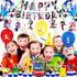 WOOACME Sonic The Hedgehog Party Supplies, 101pcs Birthday Party Decorations Include Happy Birthday Banner, Hanging Swirls Decorations, Foil Balloons and Latex Balloons, Stickers, Cake Topper and Table Cover for Kids
