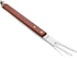New Star Foodservice 59007 Stainless Steel BBQ Tool Set with Solid Hard Wood Handles, Set of 4
