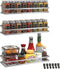 Auledio Spice Rack, Spice Rack Organizer for Cabinet Spice Rack Wall Mount Hanging Spice Rack, Spice Rack Organizer Spice Rack Wall(3 Pack)