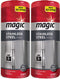 Magic Stainless Steel Wipes (2 Pack) Removes Fingerprints, Residue, Water Marks and Grease from Appliances - Works Great on Refrigerators, Dishwashers, Ovens - 30 Count