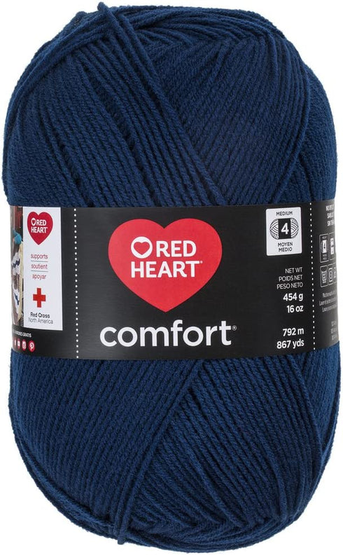 Red Heart Comfort Yarn, Navy
