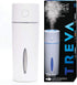 Treva Portable Mini Humidifier 150 ml Capacity, Cool Mist Ultrasonic Humidifier with Colored Light, USB Powered, Whisper Quiet with 2 Misting Modes