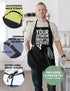 ApronMen, Your Opinion BBQ Grill Adjustable Apron for Men, Black, One Size