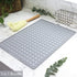 SiliQueen Silicone Drying Mat - 16 x 12 inches Toxic Free Dish Drying Mat for Kitchen, Countertop Mat, Dish Draining Mat, Sink Mat (Dark Grey)