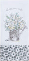 Kay Dee Designs Modern Farmhouse Dual Purpose Terry Kitchen Towel, 16" x 26", Various