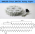 YAOZHOU Cool White Christmas String Lights Indoor Outdoor IP44 Waterproof 196.8Ft 600LED 8 Modes Cool White Fairy Decor Lights for Holiday,Party,Wedding,Garden(Cool White)