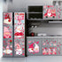 DmHirmg Valentine's Day Window Clings Decorations, Valentines Window Decal Stickers Valentine's Day Decorations Removable Window Sticker Decals for Home Party Wedding Anniversary Decorations (9 Sheet)