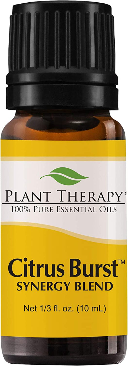 Plant Therapy Citrus Burst Synergy Essential Oil Blend 10 mL (1/3 oz) 100% Pure, Undiluted, Therapeutic Grade