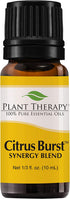 Plant Therapy Citrus Burst Synergy Essential Oil Blend 10 mL (1/3 oz) 100% Pure, Undiluted, Therapeutic Grade