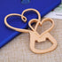 Double Heart Bottle Opener Wedding Favors And Gifts with Exquisite packaging Box Wedding Gifts For Guests Wedding Baby Shower Souvenirs Party Supplies 12pcs WeddParty(Double Heart)