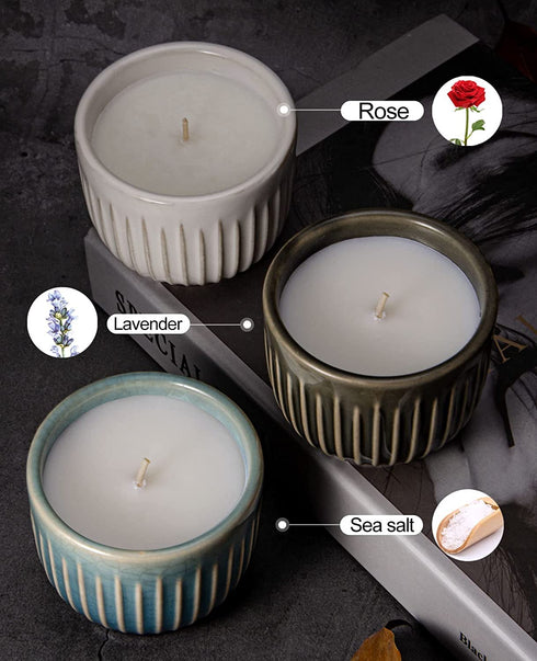 Christmas Gifts for Women, Scented Candles Gift Box for Mom Wife Aunt Sister Friends Gifts,Unique Relaxing Presents for Her,Retirement Housewarming Birthday Gifts for Women