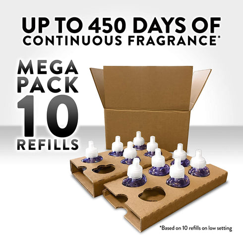 Air Wick Plug in Scented Oil, Hawaii, Eco Friendly, Air Freshener, 0.67 Fl Oz, Pack of 10