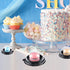 150 Sets Clear Plastic Mini Cupcake Container Clear Plastic Mini Cupcake Boxes Dome Muffin Single Container Box for Cheese Pastry Dessert Mooncake