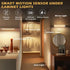 Wireless Under Cabinet Lights, 72 LED Under Counter Lights for Kitchen, USB Motion Sensor Light Indoor, Dimmable LED Motion Sensor Light Strip, Battery Powered Motion Activated LED Night Light
