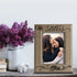BELLA BUSTA- Sisters Picture Frame- Gift for Sister- Gift for Parents- Engraved Leather Picture Frame (4"x 6" Vertical (Sisters))