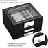 Oyydecor 3-Layer Jewelry Organizer with 2 Drawers Pu Leather Jewelry Box Organizer Display Storage case Necklace Ring Earring Storage Lockable Gift Case Gifts for Women