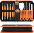 Pumpkin Carving Kit Tools Halloween, CHRYZTAL 13PCS Professional Heavy Duty Carving Set, Stainless Steel Double-side Sculpting Tool Carving Knife for Halloween Decoration Jack-O-Lanterns