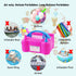 BEEYEO Electric Balloon Pump Party Decoration Set with 20 PCS Balloon Clips, 2 Rolls Balloon Arch Tape Strip, 2 Rolls of Dot Glue Stickers for Wedding Birthday Baby Shower Decorations