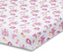 Baby Girl Fitted Crib Sheet Princess Storyland, 100% Soft Breathable Microfiber Baby Sheet, Fits Standard Size Crib Mattress 28in x 52in, Nursery Sheet