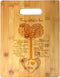 To My Mother in Law Tree Heart Sweet Sayings Birthday, Mother's Day, - Laser Engraved Bamboo Cutting Board - Wedding, Housewarming, Anniversary, Birthday, Father's Day, Gift For Him, For Her, For Boys