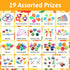 nicknack Pinata Filler Toys 100pcs Party Favor Assortment for Kids Birthday Prizes Box Toy for Classroom Rewards,Treasure Box Prizes,Carnival Prizes