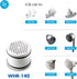 Culligan WHR-140 WTR FiltrationCartridge Shower Filter Replacement Cartridge, 1 Count (Pack of 1), White