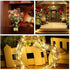 Decute 300 LED Fairy String Lights Warm White Christmas Lights Remote Control, 99ft Silver Wire Firefly Lights Starry Light for DIY Christmas Tree Costume Wedding Party Table Centerpiece Decor