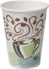 Dixie Hot Cups, Paper, 12oz, Coffee Dreams Design, 50/Pack