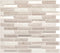 Smart Tiles - Peel and Stick Backsplash - Milenza Vasto Beige (Metallic), Travertine Stone in Beige - 4 Sheets of 10.20" x 9.00" - 3D Stick on Tiles for Kitchen and Bathroom Backsplashes