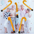 4 Pieces Old Man Inflatable Walking Canes Sticks Funny Old Age Costume Accessories Blow up Decorations for The 100th Day of School, a Gag Gift, Retirement Party Supplies