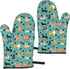 Dog Oven Mitts for Kitchen Oven Mitt Set of 2, Funny Kitchen Gadgets Paw Oven Mitts Cooking Non-Slip Insulated Kitchen Heat and Water Resistant Gloves Reusable Kitchen Items