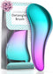 Detangling Brush. Detangler Hairbrush for Curly, Thick, Natural, Straight, Fine, Wet or Dry Hair for Women, Kids and Toddlers by Lily England (Ombre)