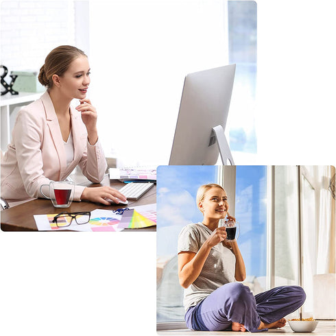 Heart Shaped Tea Cup 240 ml/ 8 Oz Double Walled Insulated Glass Coffee Mug Valentine's Day Clear Tea Cup for Valentine's Day, Anniversary, Wedding, Engagement, Birthday (2)