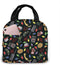 MSGUIDE Stranger Things Black Insulated Lunch Bag Leakproof Cooler Lunch Box for Men Women Adult - Reusable Thermal Tote Bag for Office Work School Picnic Beach