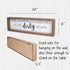 VILIGHT Funny Laundry Room signs - Farmhouse Laundry Accessories - Home Laundry Wall Decor - Dirty Again - 16x5 Inches