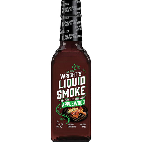 Wright's Liquid Smoke, Applewood, 3.5 Ounce