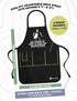 ApronMen, Just A Cape Apron, Professionally Printed Funny BBQ Grilling Aprons for Men - Adjustable One Size Fits All