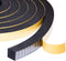 yotache Self Adhesive Foam Gasket Tape 2 Rolls 1/2" W X 1/2" T for Doors Soundproofing Weather Seal Strip Insulation, 13 Ft Length (2 X 6.5 Ft Each)