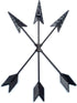 CraftyCrocodile Arrow Wall Decor - Native American Decoration for Rustic, Farmhouse, Distressed Aesthetic - Symbolic Cast Iron Art Piece for Home, Living Room, Gallery Display, Cafe - Hook Included