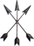 CraftyCrocodile Arrow Wall Decor - Native American Decoration for Rustic, Farmhouse, Distressed Aesthetic - Symbolic Cast Iron Art Piece for Home, Living Room, Gallery Display, Cafe - Hook Included