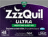 ZzzQuil ULTRA, Nighttime Sleep Aid Liquid, 25 mg Doxylamine Succinate, No.1 Sleep Aid Brand, Fall Asleep Fast, Stay Asleep Longer, 48 Count