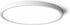 LED Flush Mount Ceiling Light Fixture, 5000K Daylight White, 12 Inch 24W, Flat Modern Round Lighting Fixture, 240W Equivalent White Ceiling Lamp for Kitchens, Stairwells, Bedrooms Easy Install