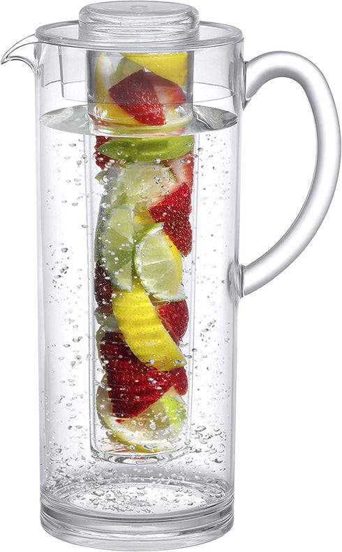 Prodyne Fruit Infusion Pitcher, 60 oz, Clear