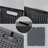 Tstorage Plastic Collapsible Storage Laundry Baskets, Foldable Laundry Hampers, 2 Packs