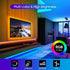 RGB Led Strip Lights 65.6ft with Remote, Sunity Led Lights Strip 20m with 44-Key Remote | 2.5m Power Cord | 600 SMD5050 LEDs for Bedroom/Kitchen/House DIY Decoration